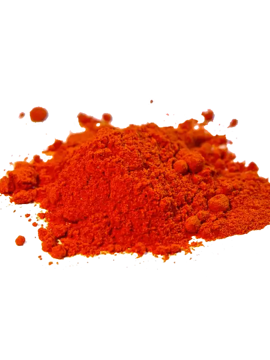 Spicy Premium Stemless Red Chilli Powder. Pure High-Pigment Hot Chili Spice